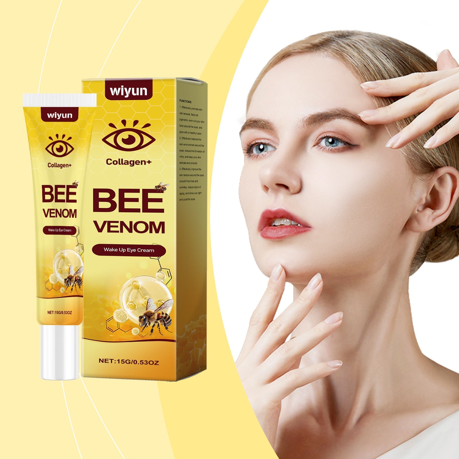 Firming Eye Cream Moisturizes The Skin Around The Eyes And Hydrates And Hydrates The Skin Firming And Moisturizing Eye Cream - Korvel
