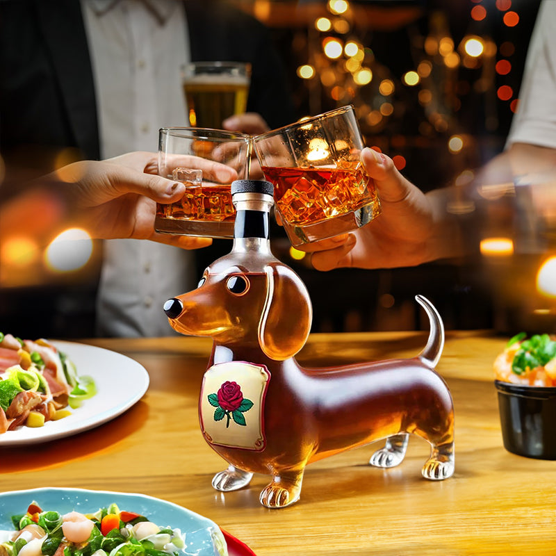 10Oz Funny Middle Finger Duck/Turtle/Dog Whisky Glass Decanter – Bar/Office/Home Decor. - Korvel