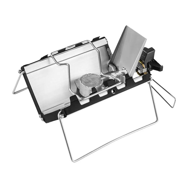 Portable Folding Mini Cassette Stove Windproof 2600W Camping Gas Stove Foldable Burner Boiled Water Stove For Camping Supplies - Korvel