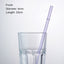 Eco-Friendly High Borosilicate Glass Straw - Customizable & Durable