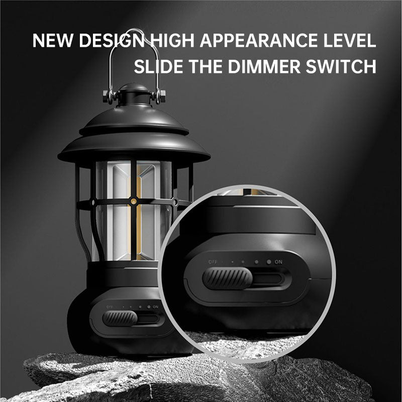 Vintage USB Camping Light for Outdoor Ambience