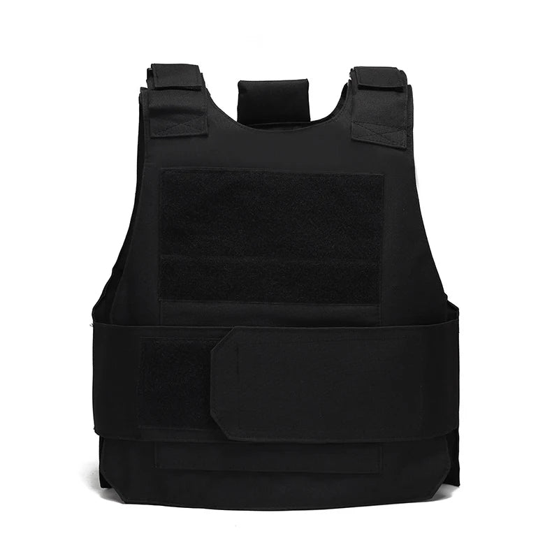 Tactical Army Vest Multi functional Armor Plate Tactical Carrier Vest CP Camo 800D - Korvel