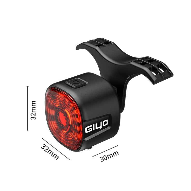 Luz de Freno Inteligente para Bicicletas - Recargable y Resistente al Agua