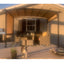 12 x 9 Ft Outdoor Pergola with Retractable Shade Canopy