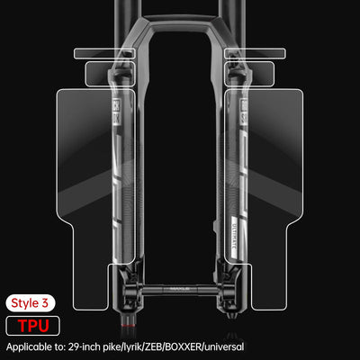 Autocollants de protection pour fourche de vélo premium