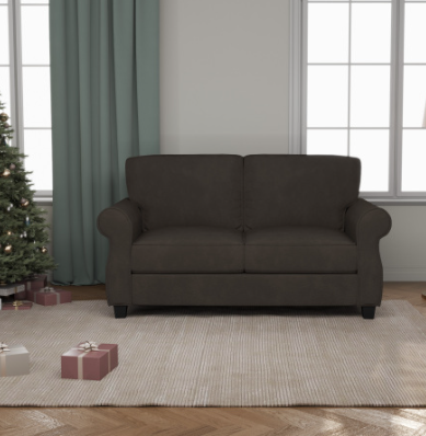 Sofa with Solid Wood Frame,, Comfy Sofa Couch with Extra Deep Seats, Modern 2 Seater Sofa, for Living Room Apartment Lounge - Korvel