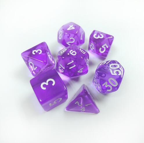 Premium 7-Sided Dice Set for Games