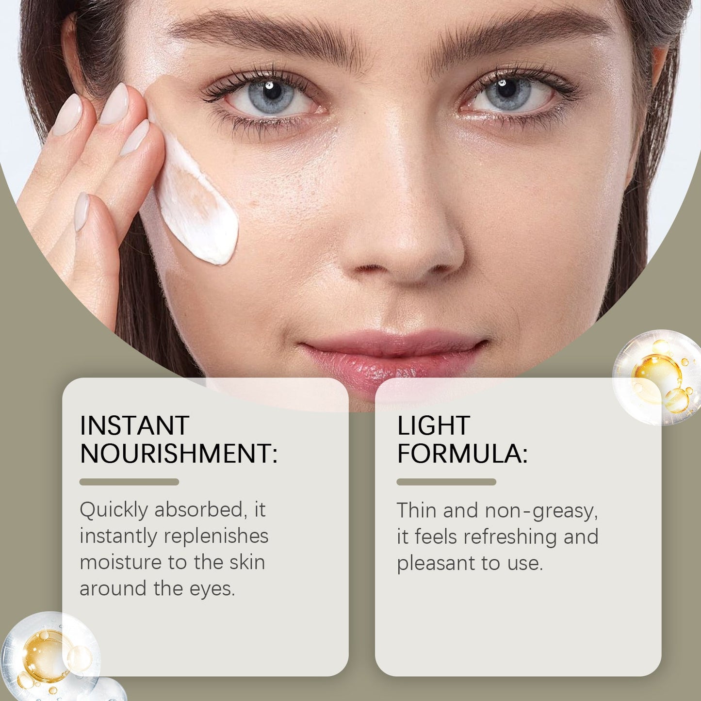 Retinol Eye Cream Tightens And Gently Nourishes Skin Around The Eyes And Lightens Fine Lines Lifting Eye Care Cream - Korvel