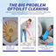 Premium Toilet Bowl Cleaner with Fresh Lemon Scent