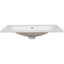 30" Single Bathroom Vanity Top with White Basin  3-Faucet Holes  Ceramic White - Korvel