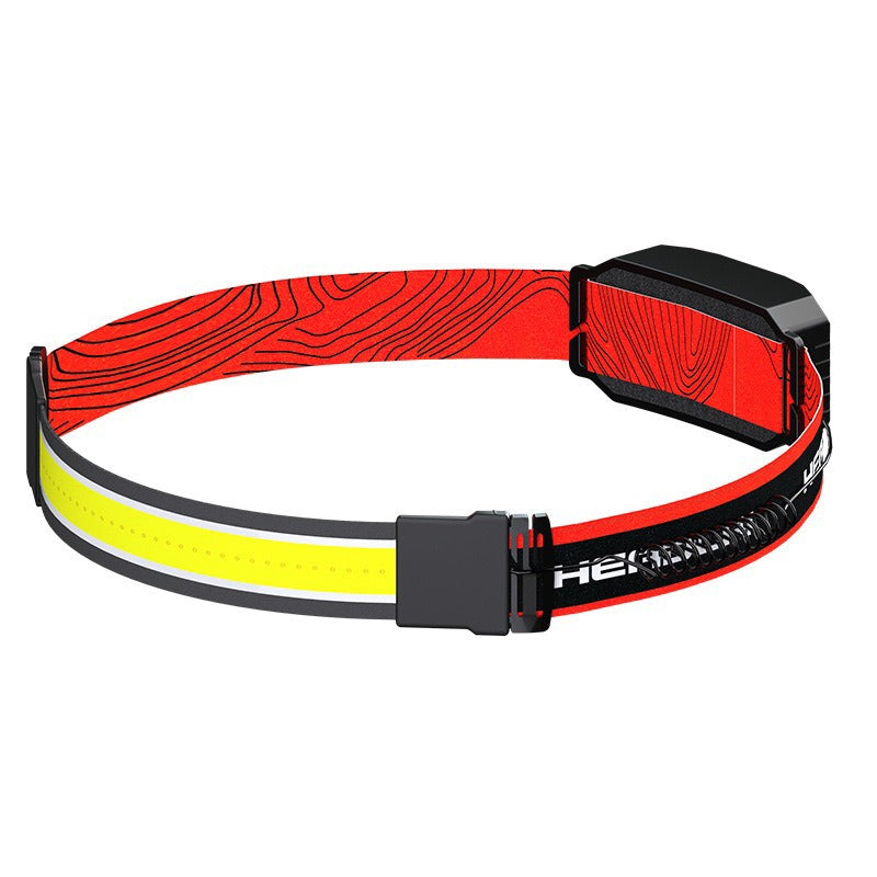 Lámpara Frontal Mini COB LED - Recargable y Versátil