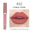 Fit Colors Matte Non Stick Cup Lip Gloss Fog Face Velvet Thin Tube Liquid Lipstick - Korvel