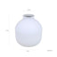 Elegant Matte Black Metal Vase for Home Decor