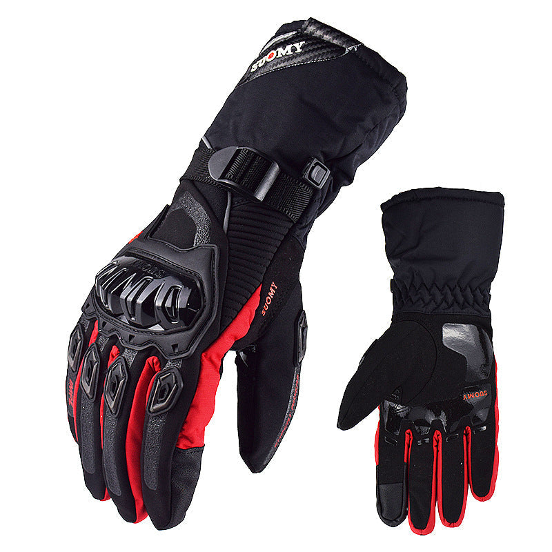 Gants de moto d'hiver imperméables premium