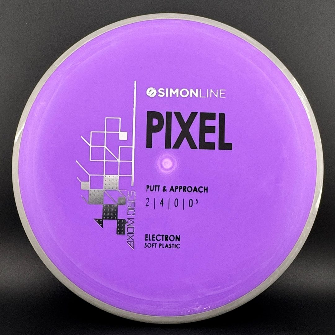 Soft Electron Pixel - Simon Line Disc Golf Putter