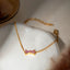 Stainless Steel Zircon Bow Bracelet - Korvel