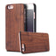 Funda de Bambú Genuina para iPhone - Cubierta de Madera Natural