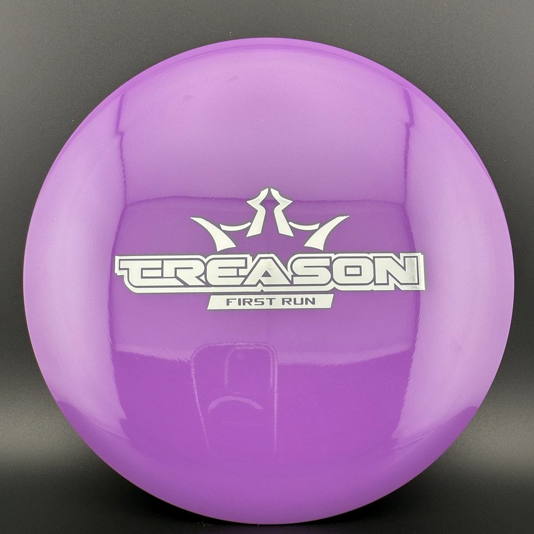 Fuzion Treason - First Run Disc Golf Disc