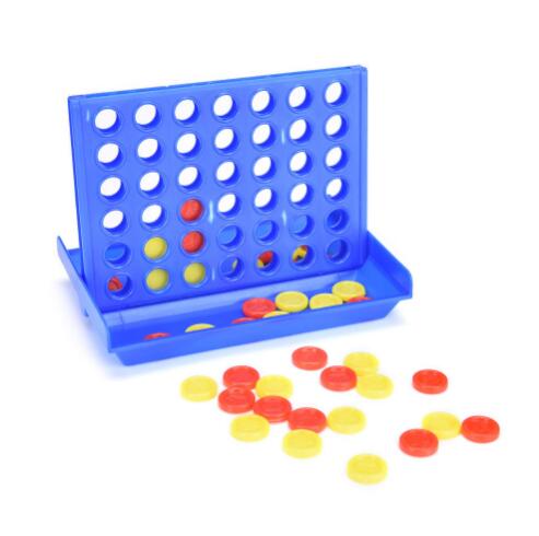 1 Set Connect 4 In A Line Board Game Children's Educational Toys - Korvel