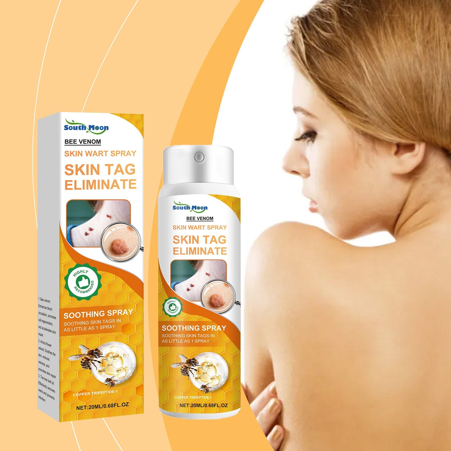 Bee Venom Keyo Spray, Daily Gentle Cleansing Skin Repair Smooth Skin Keyo Spray - Korvel