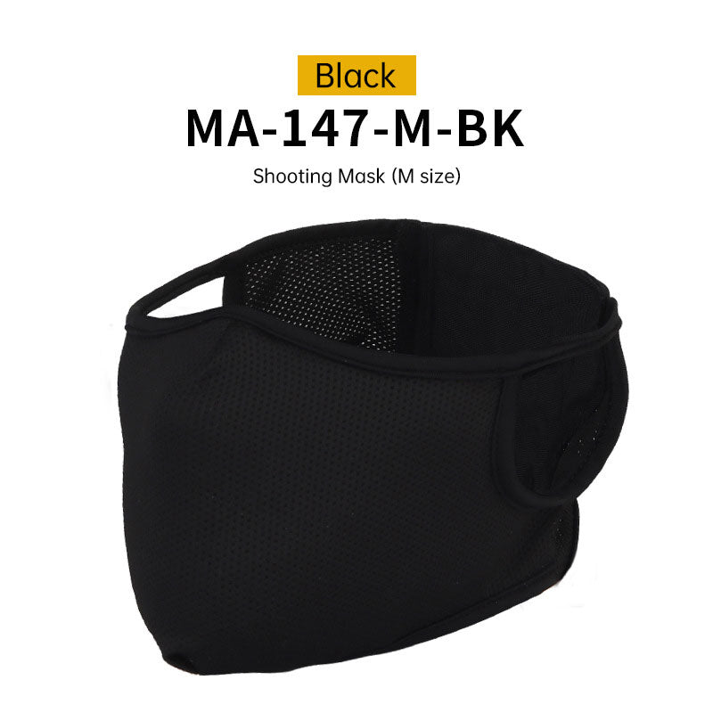 WoSporT Tactical Silicone Shooting Mask - Breathable Protection