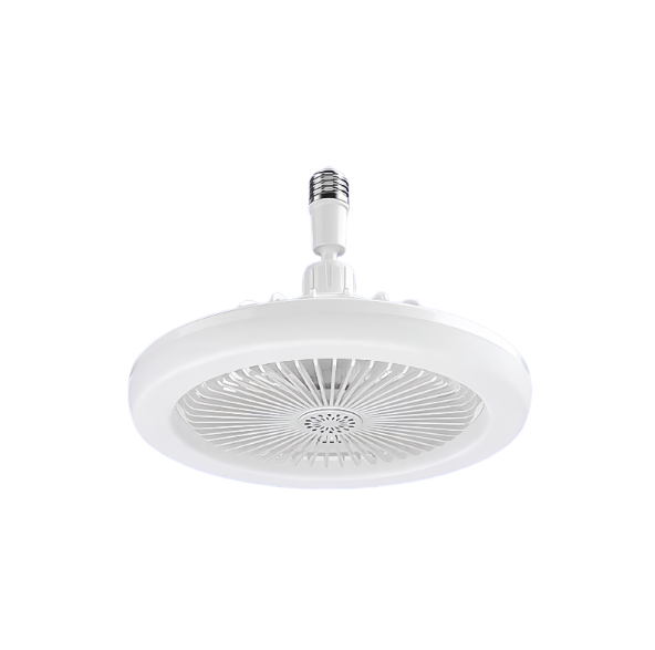 E27 Fan Light Shaking Head Electric Fan Remote Control Bedroom Living Room Dimmable Home Ceiling Fan Light - Korvel