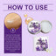 Solid Lavender Balm Natural Elegant Wrist Neck Long-Lasting Light Fragrance Refreshing Atmosphere Pocket Balm - Korvel