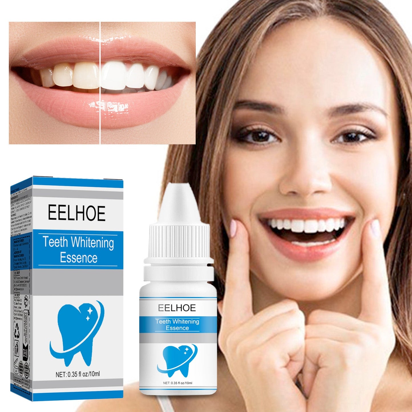 Teeth Whitening Essence, Improve Yellow Teeth Clean Teeth Stains Tartar Plaque Beautify Teeth Liquid - Korvel