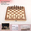 Magnetic Chess Folding Solid Wood Double Queen Set Chessboard Adult Board Game Children's Puzzle Toy - Korvel