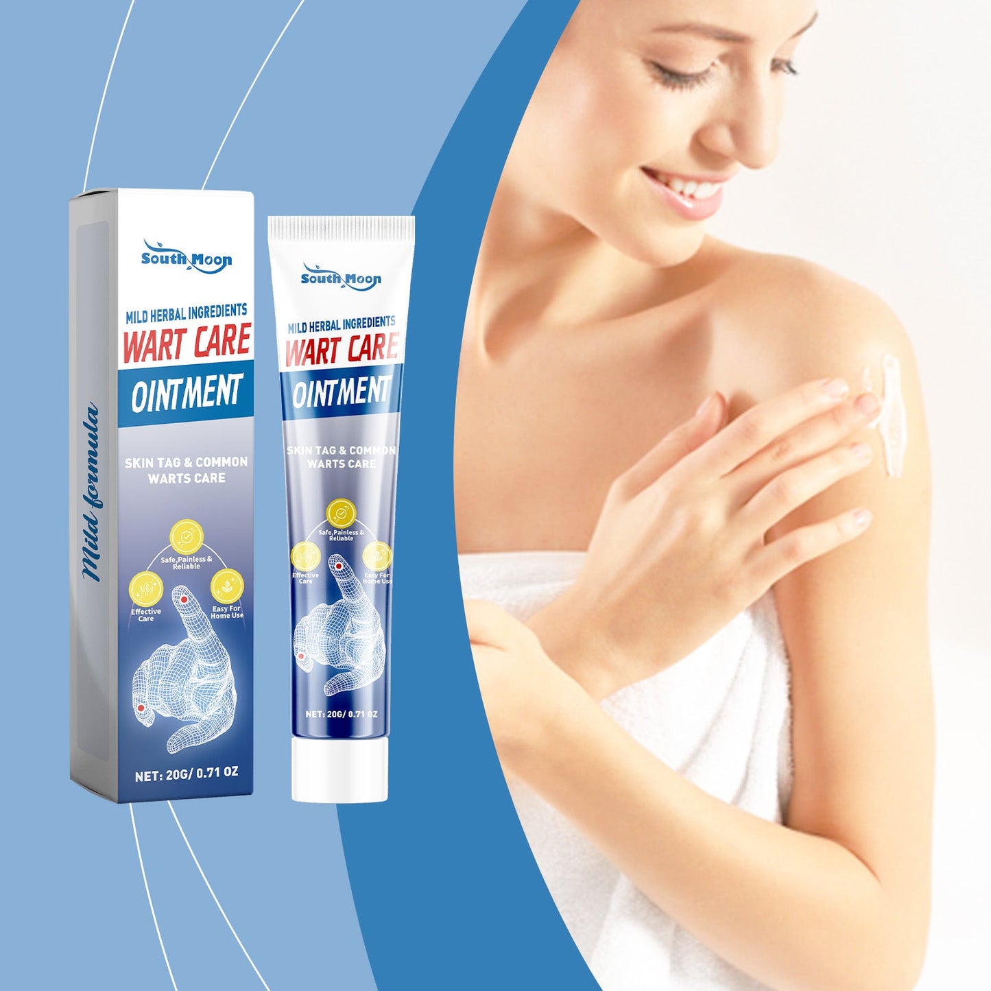 Crema Herbal Keyu para el Cuidado Suave de la Piel