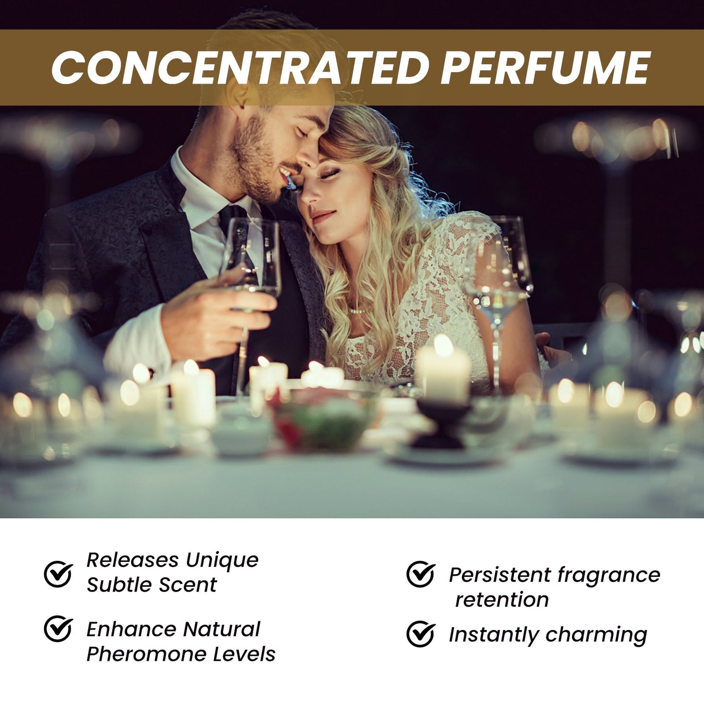 Essential Oil Perfume Long-Lasting Light Fragrance Natural Fresh Portable Neck Wrist Behind Ear Couple Dating Perfume - Korvel