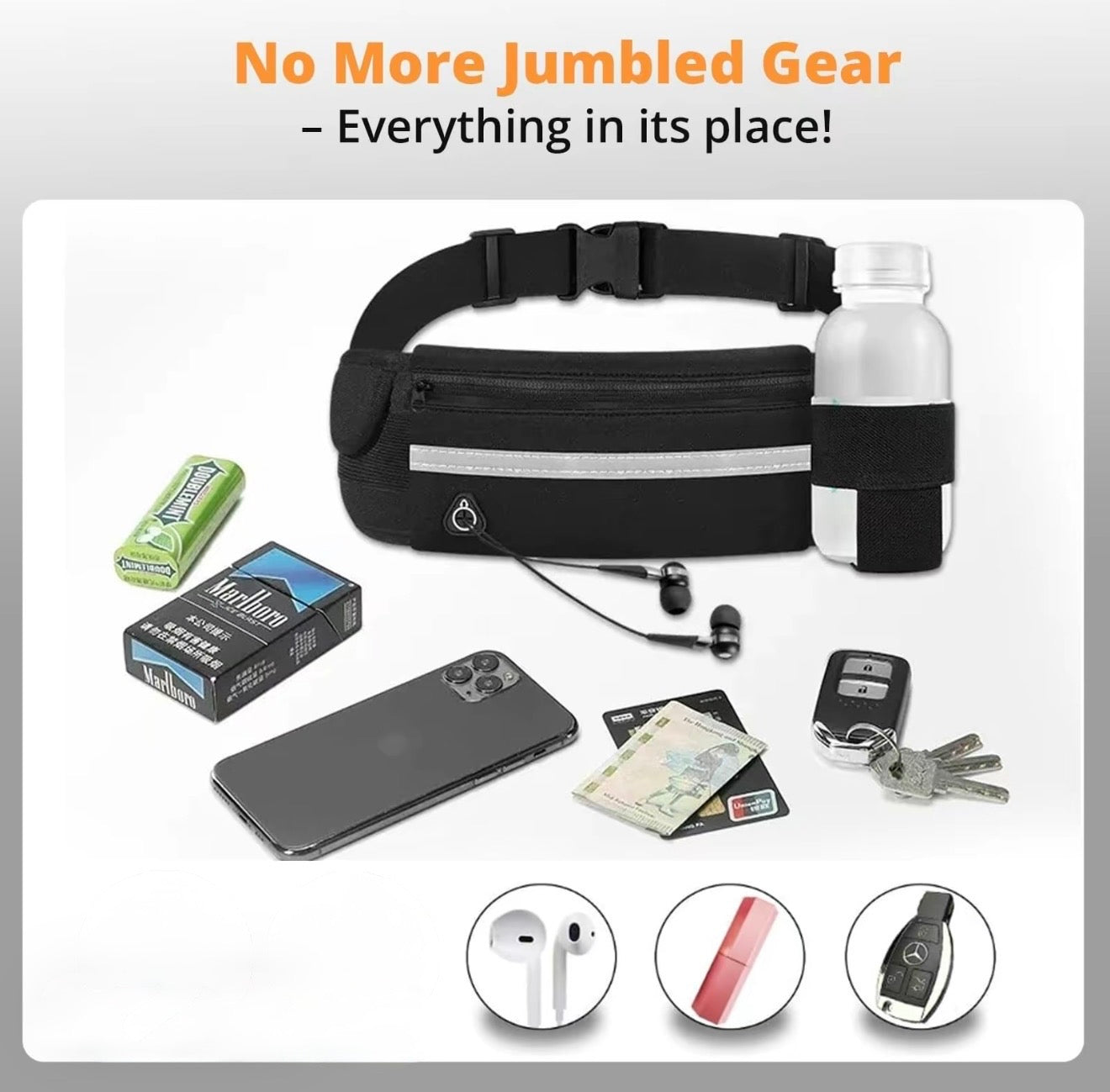 FitStride Running Belt - Korvel