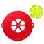 Silicone spill proof lid for household kitchens dust-proof splash proof boiling proof silicone lid flower shaped spill - Korvel