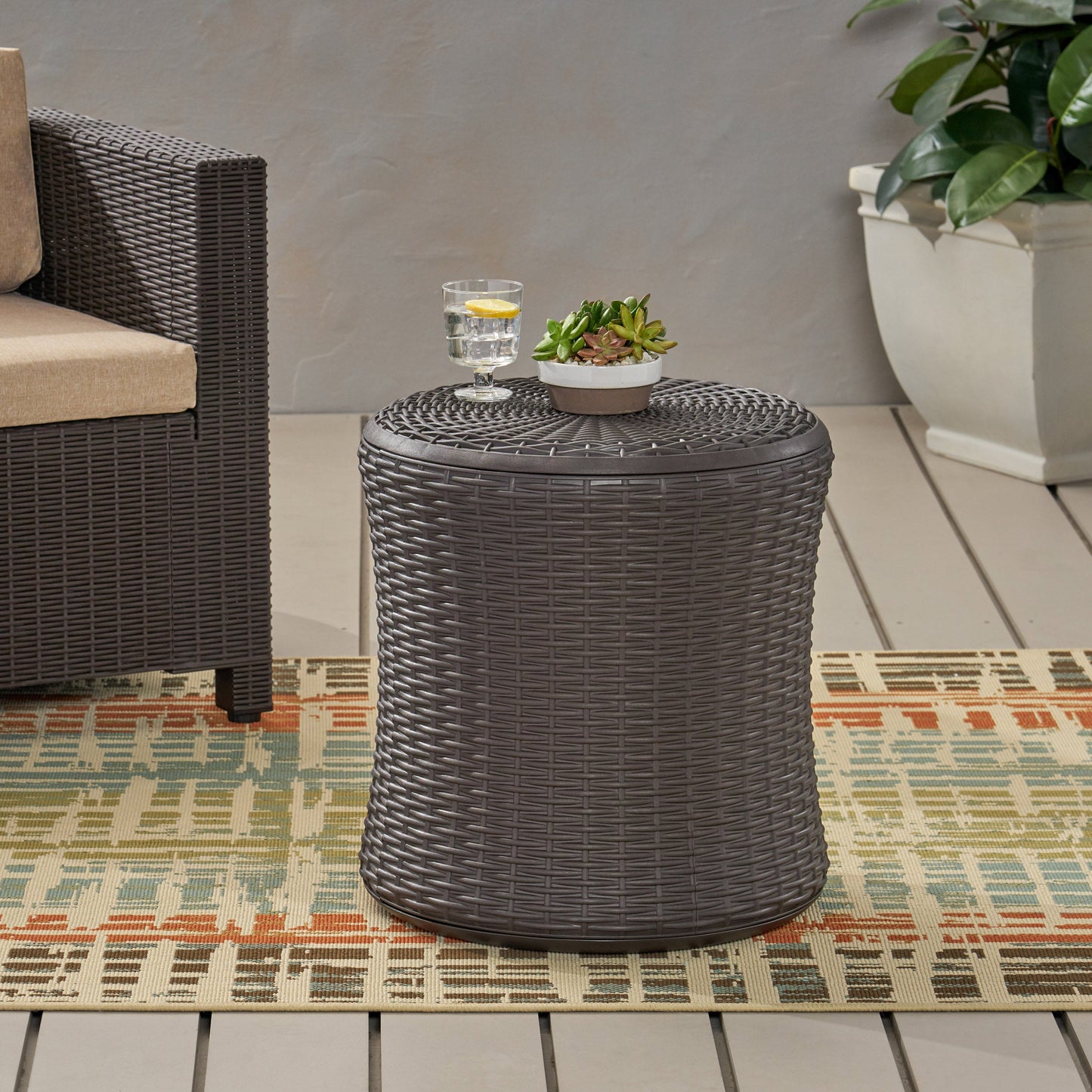 Olivo Patio Table - Elegant Outdoor Bistro Table