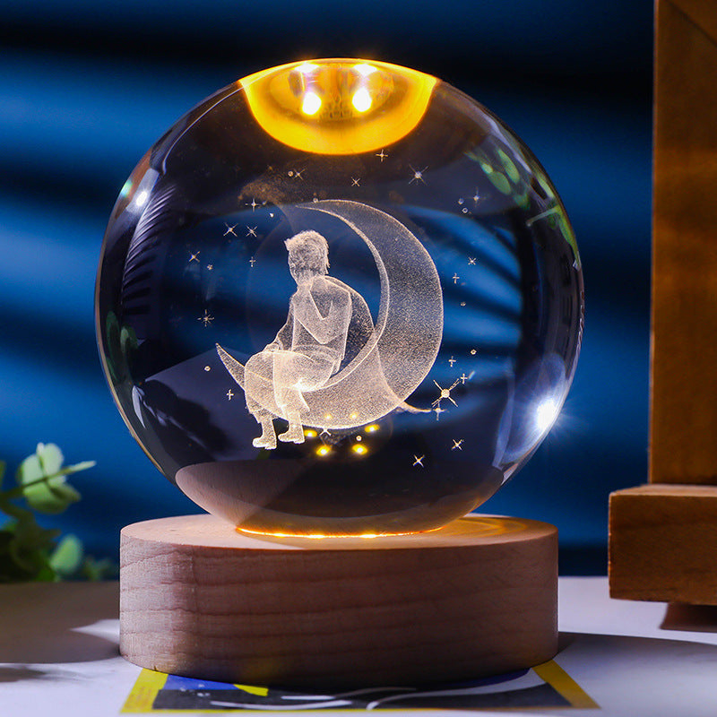 Starry Sky 3D Micro Landscape Crystal Ball Ornament