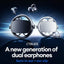 DualTune Bluetooth Earphones - Korvel