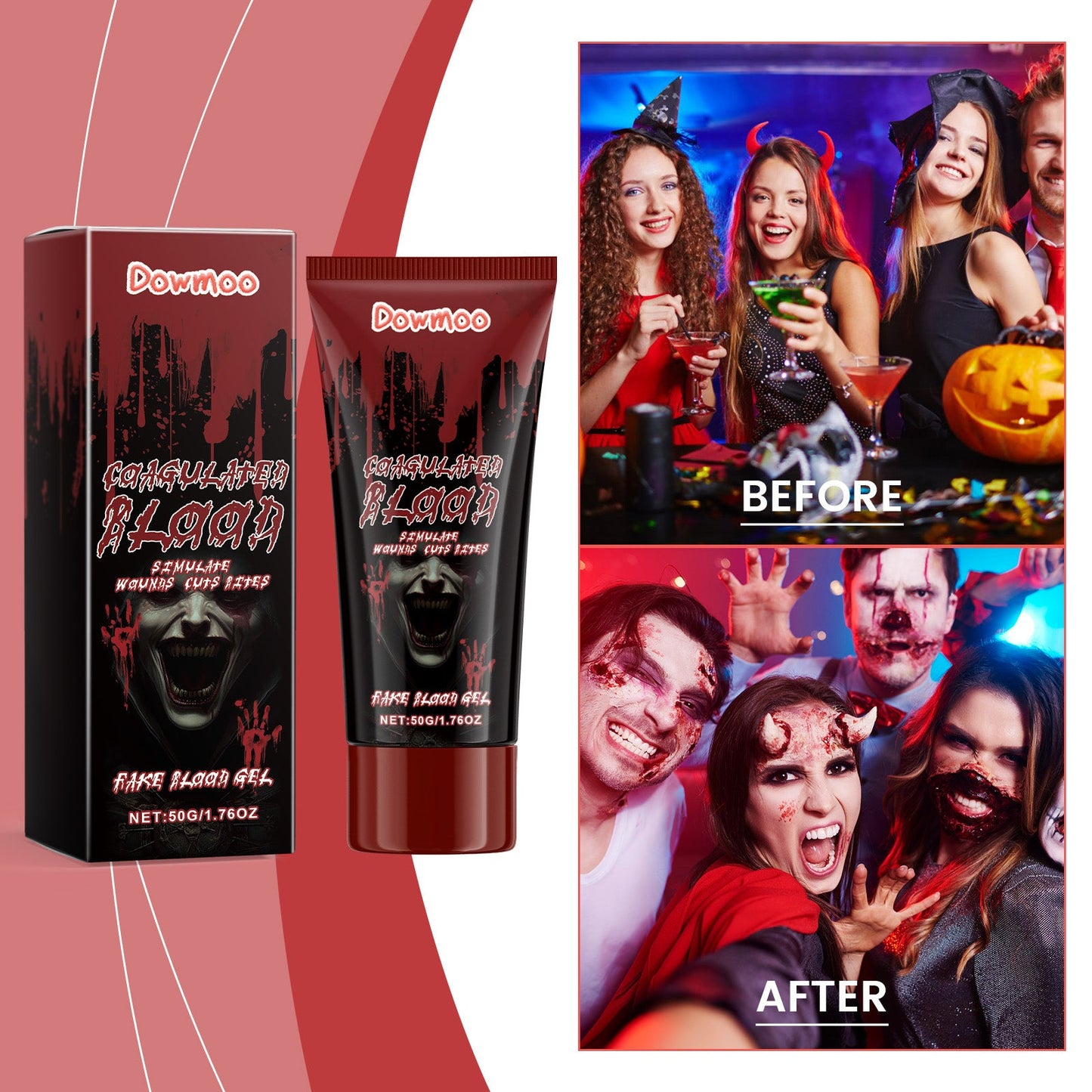 Halloween Makeup Gel for Spooky Celebrations