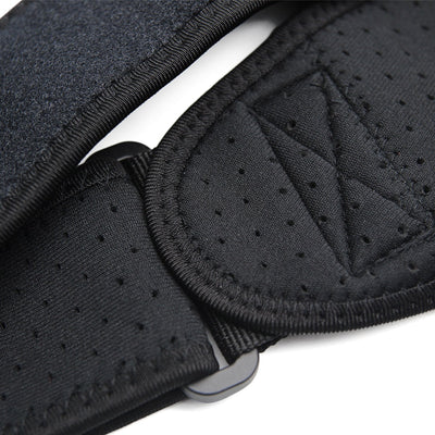 Adjustable Shoulder Brace Support Strap Wrap Belt Band Pad Shoulder Care Bandage Black - Korvel