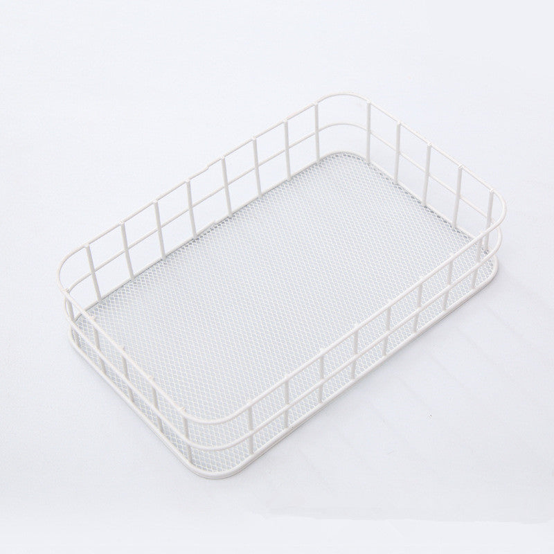 Desktop storage basket cosmetic storage basket home storage - Korvel