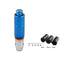 Personalized modification of automotive general metal gear head racing colorful gear lever metal simple wave stick head handbrake - Korvel