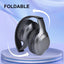 Head mounted wireless Bluetooth earphones for gaming, esports, 3D card insertion, foldable computer earphones, universal - Korvel