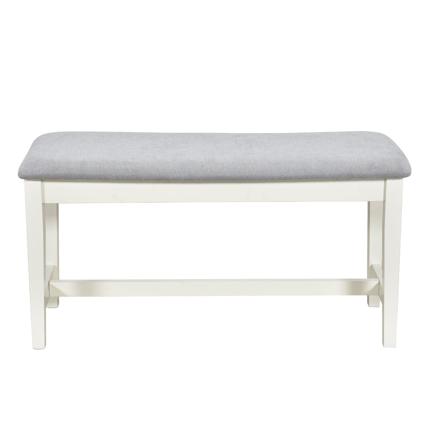 Conjunto de Mesa de Comedor de Madera de 6 Piezas TOPMAX de Estilo Mid-Century