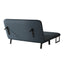 55″ Convertible Chair Bed Tri-Fold Sofa Bed with Adjustable Backrest & Pillow - Korvel