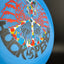 Soft Neo Spore - Huk Lab Peace Triple Foil Stamp Disc