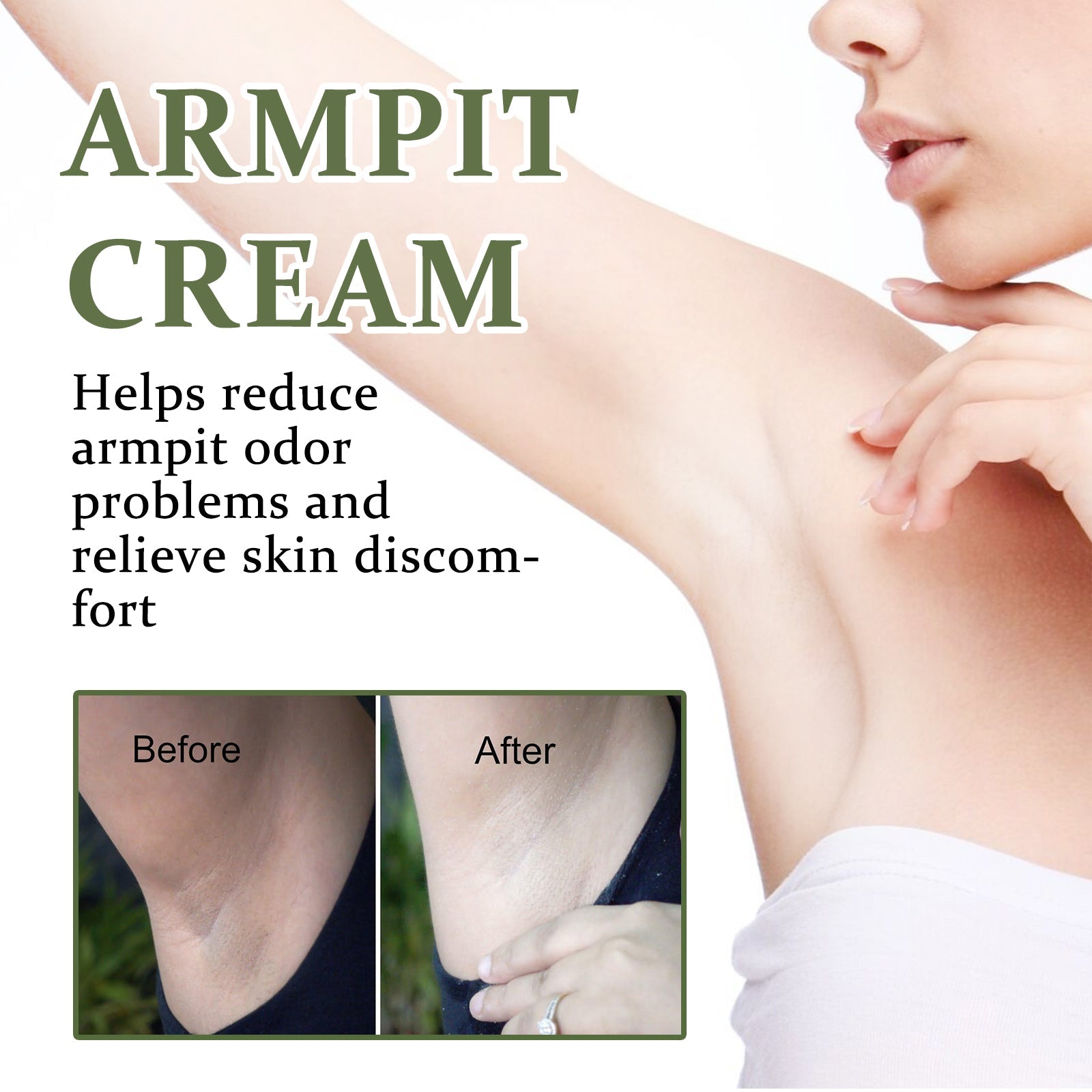 Armpit Cream, Whitening Whitening Treatment Cream To Reduce Skin Pigmentation And Moisturize Whitening Treatment - Korvel