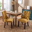 Ensemble de chaises de salle à manger en velours premium - Collection Nikki