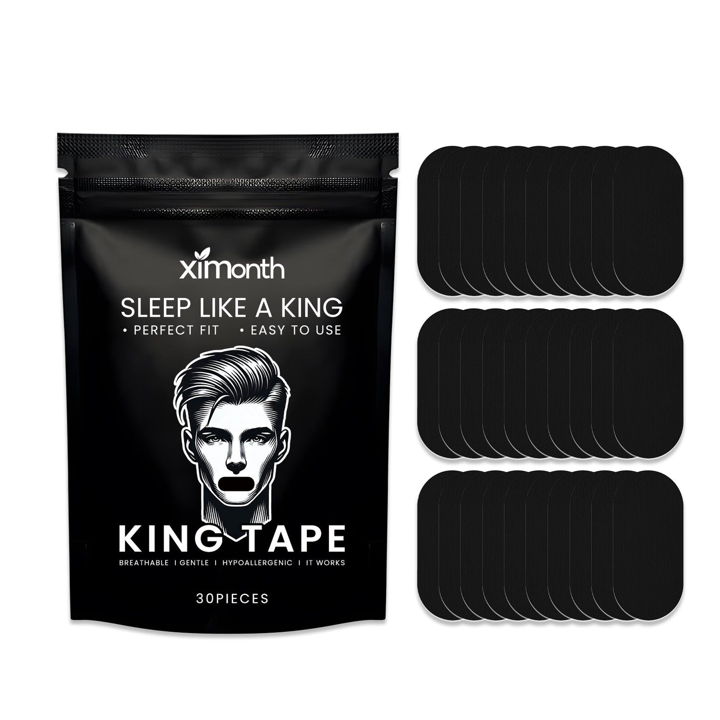Breathable Anti-Snoring Mouth Tape for Comfortable Sleep