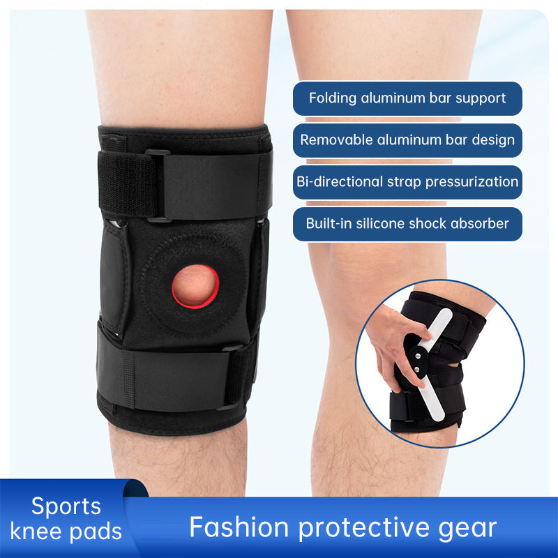 Adjustable hinged Patella Knee Support Brace for pain relief and knee joint protection - Korvel