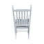 Premium White Wooden Porch Rocker Chair