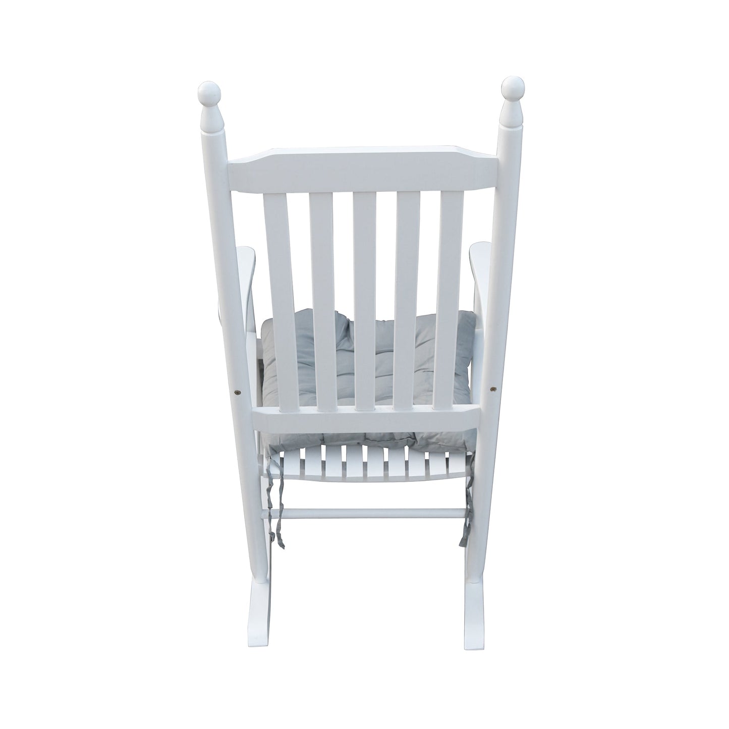 Premium White Wooden Porch Rocker Chair